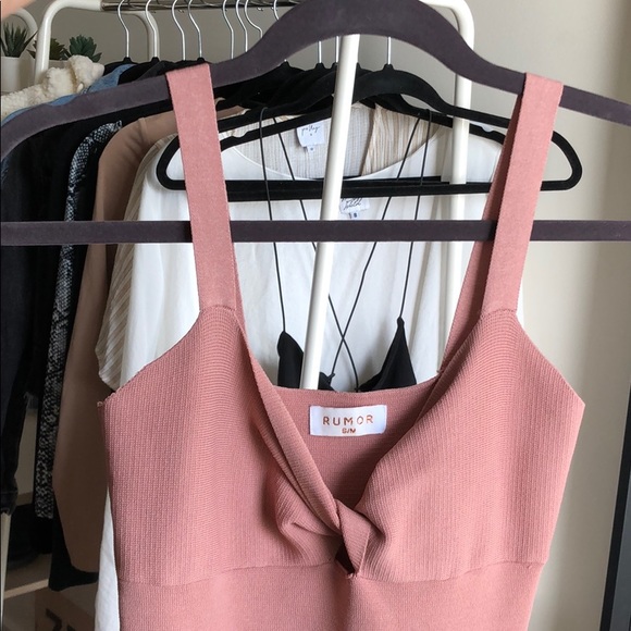 Stelly Moment in Time Dress Dusty Pink - Picture 3 of 4